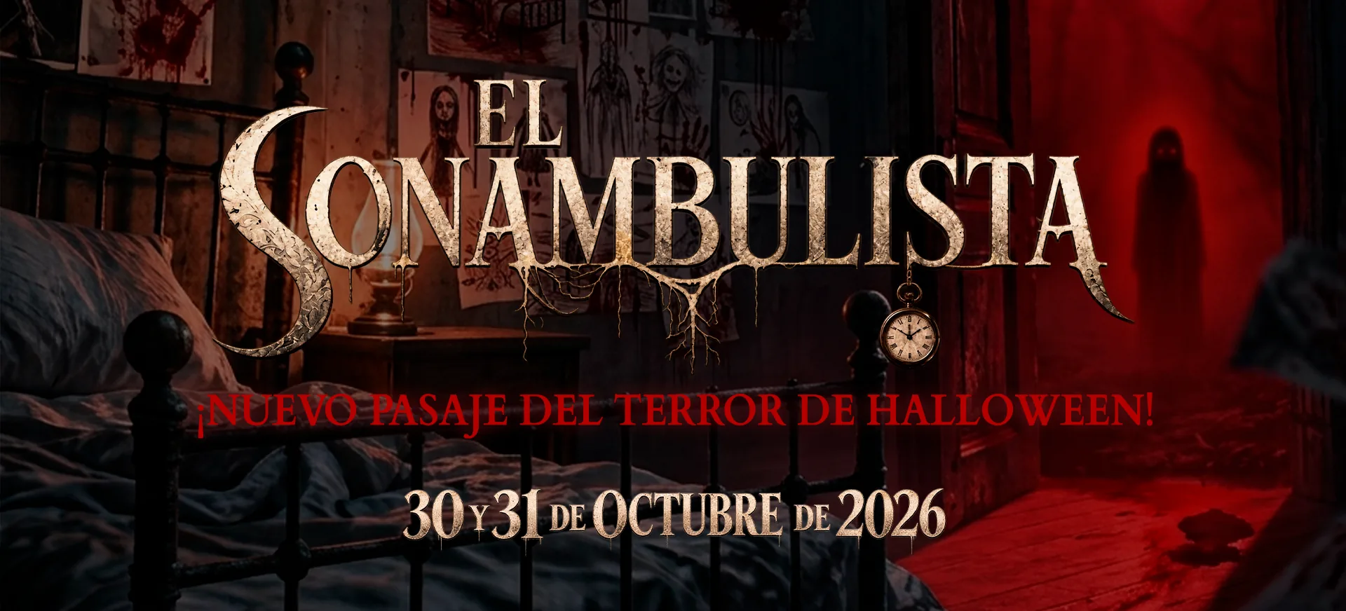 El Sonambulista, nuevo pasaje del terror de Halloween. 30 y 31 de octubre de 2026